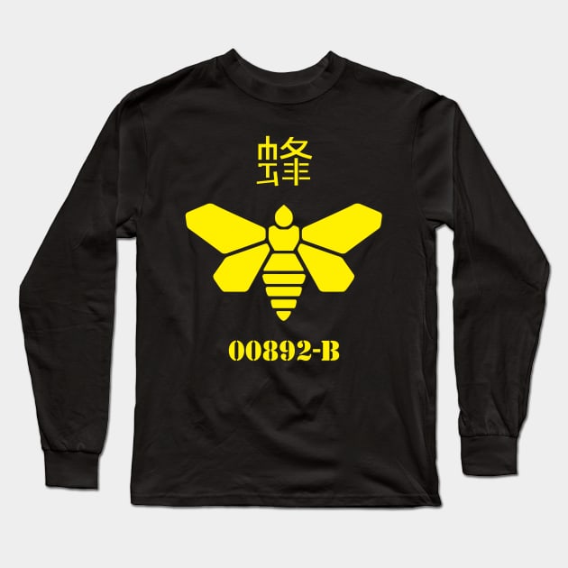 Breaking Bee Long Sleeve T-Shirt by Aefe
